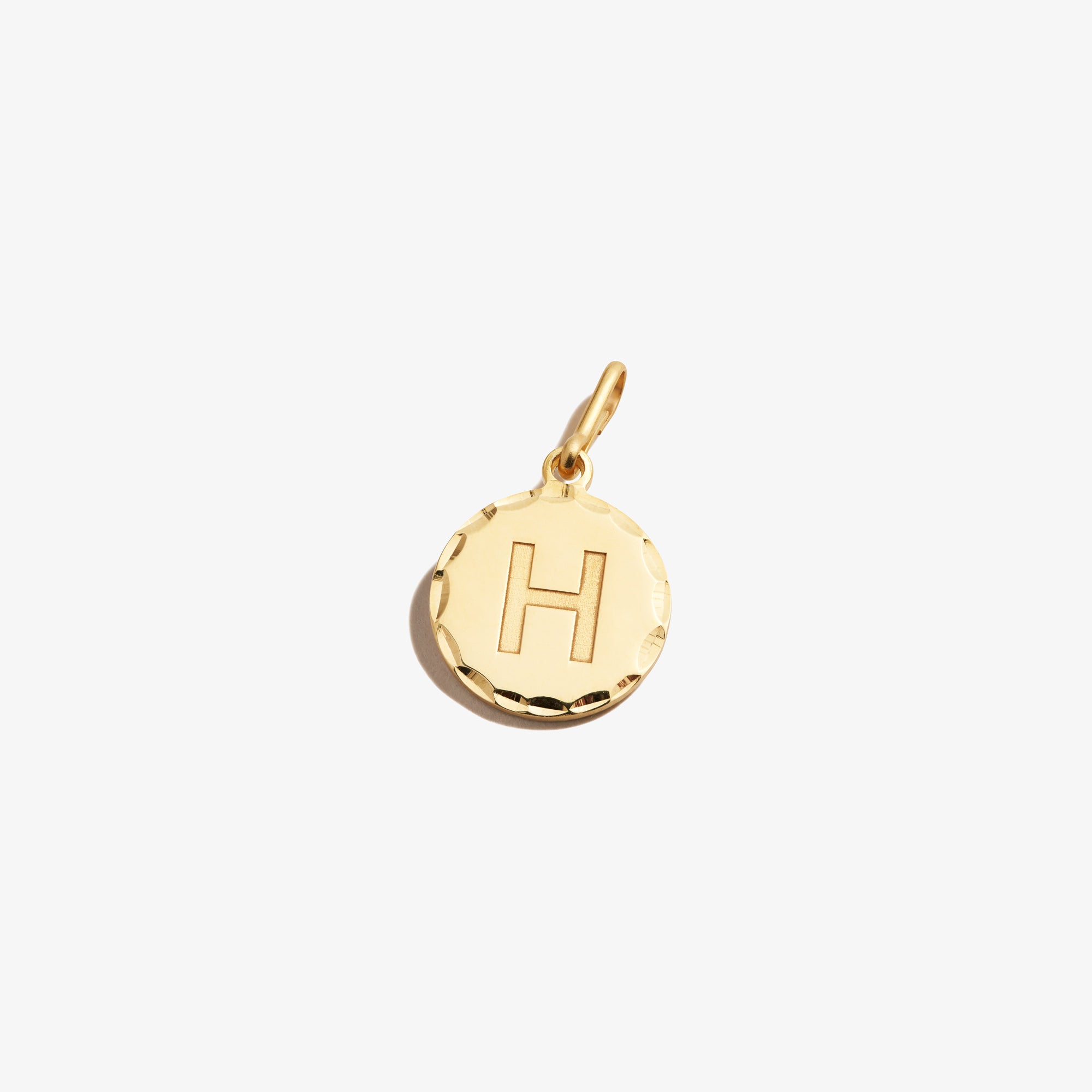 Initial H Charm Necklace - 14K Gold Plated Letter Pendant for Women - Perfect Gift for Birthday, Anniversary & Valentine's Day - Elegant Jewelry for Everyday Wear & Special Occasions