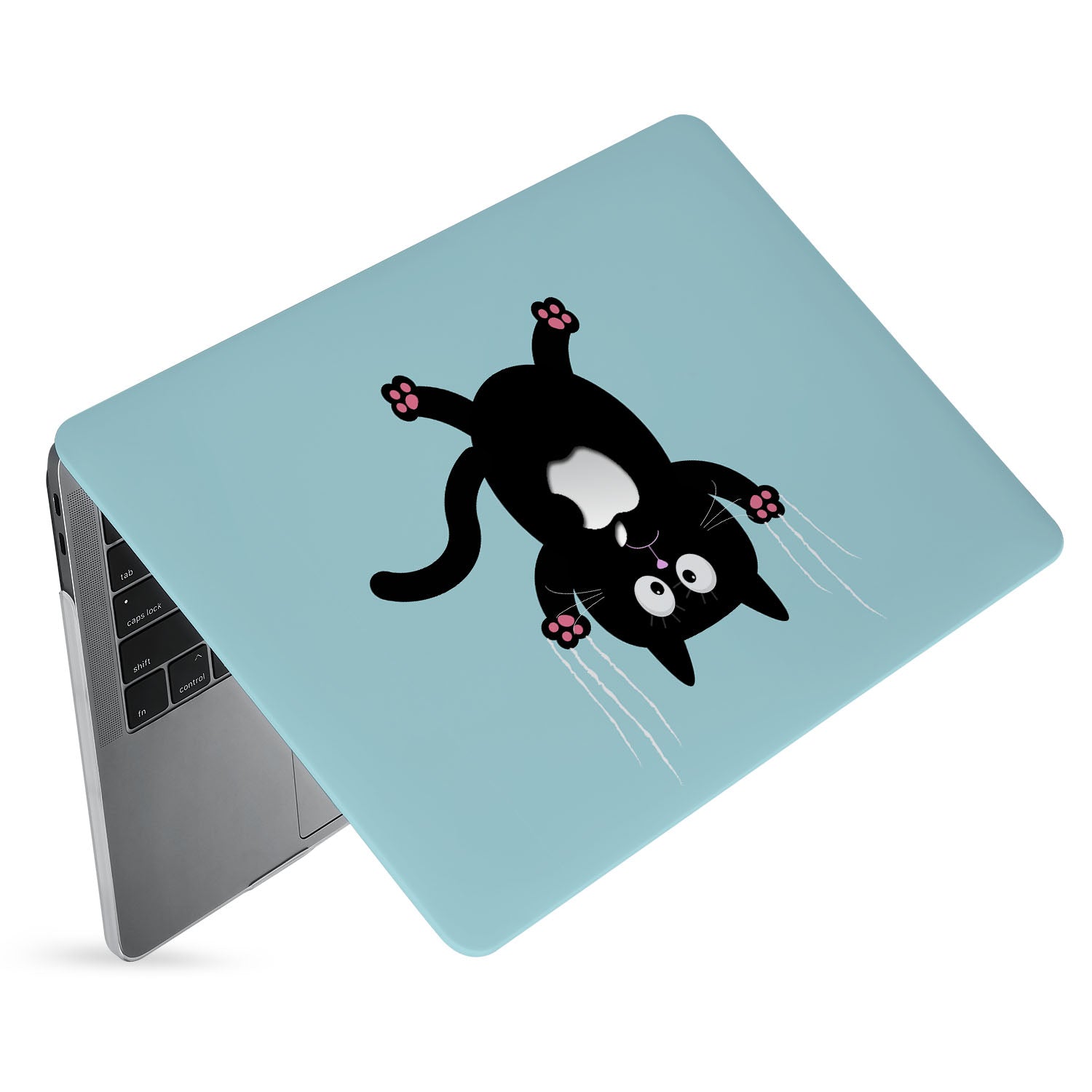 Premium MacBook Pro/Air Protective Case with Cute Cat & Kitty Design - Durable Lightweight Cover for Work, Travel & School