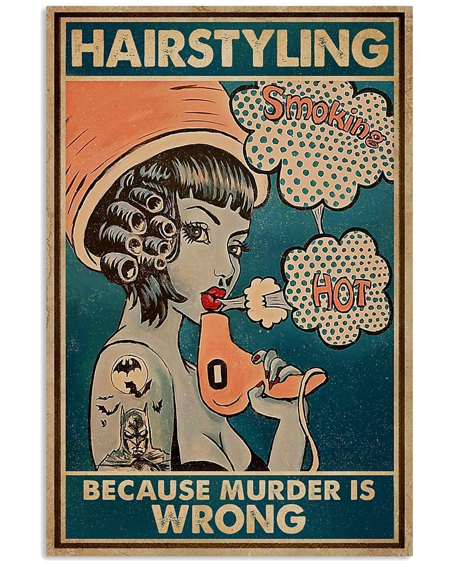 500-Piece Jigsaw Puzzle - 'Hairstyling Because Murder is Wrong' - Fun & Challenging Puzzle for Adults & Kids - Educational Brain Teaser Game - Perfect Gift for Puzzle Lovers - Great for Family Game Nights & Relaxation Activities