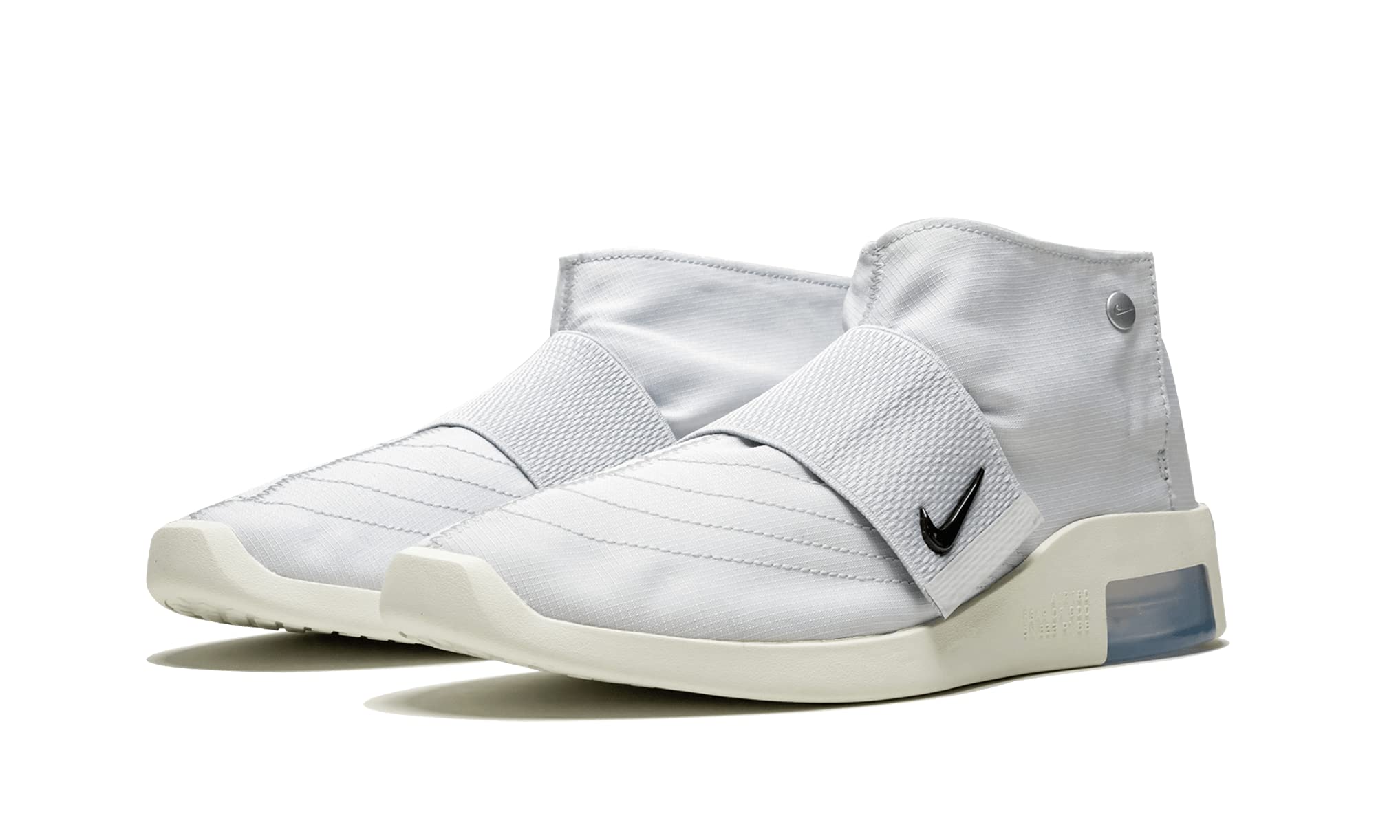 Nike Men's Air Fear of God Moccasin Sneakers AT8086-001 Pure Platinum - Size 11 | Comfortable Casual Shoes for Walking, Running & Streetwear Fashion