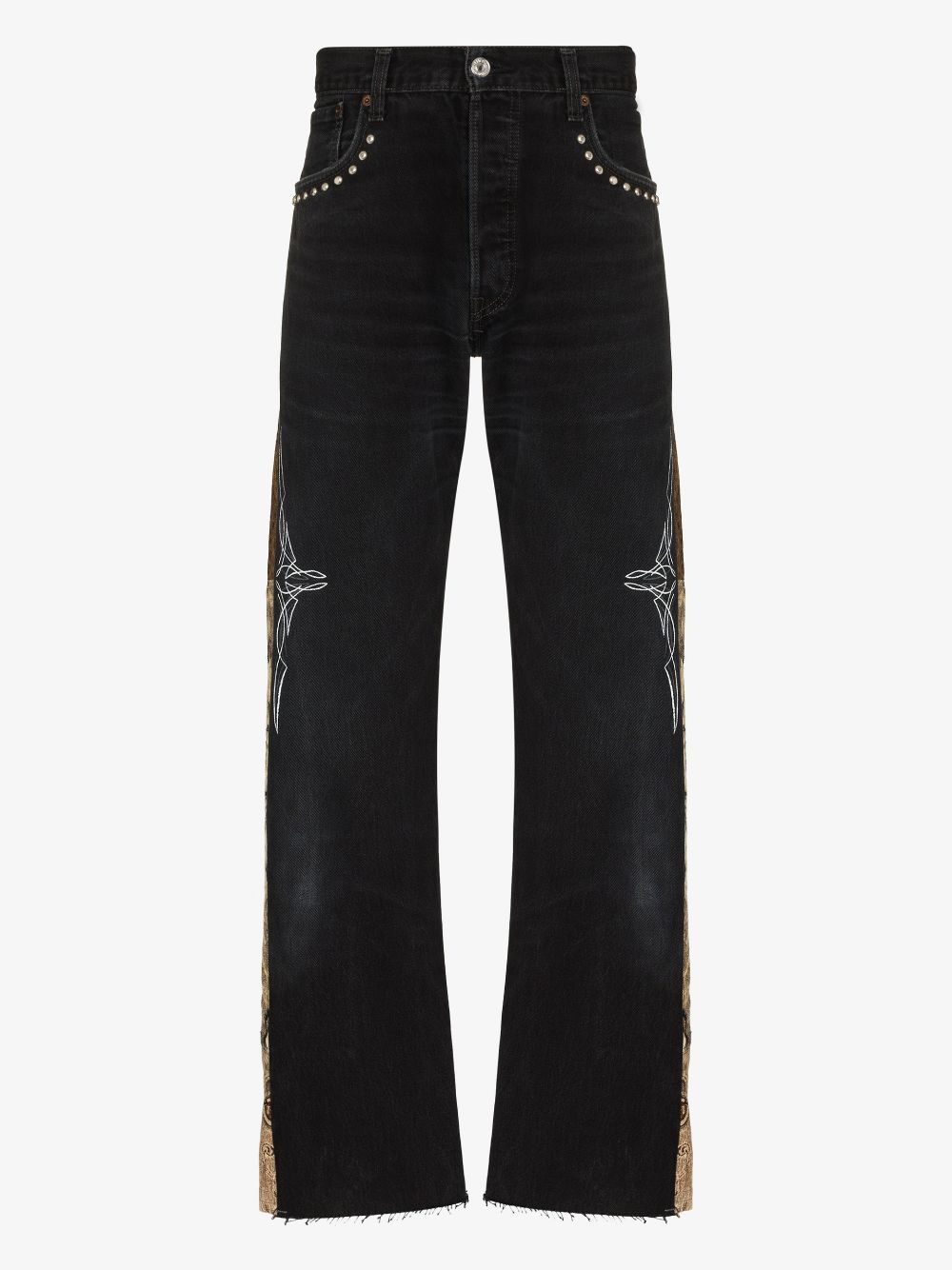 Children of The Discordance Black Jeans for Men & Women - Stylish Distressed Denim for Streetwear & Casual Outfits