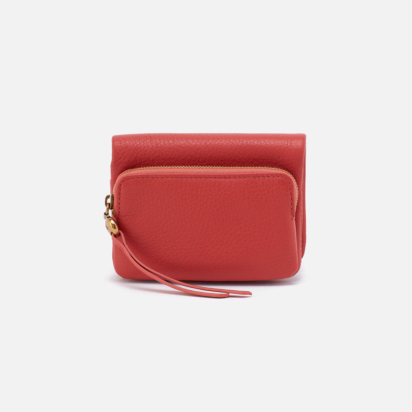 Premium Fern Bifold Wallet in Pebbled Leather - Red Clay | Slim RFID Blocking Men's Wallet for Everyday Carry & Travel