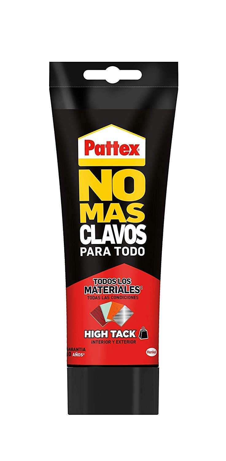 Pattex No More Nails Heavy Duty Construction Adhesive - 2498466 - Strong Bonding Solution for Wood, Metal, Ceramic & More | Perfect for Home Repairs, DIY Projects & Construction Work