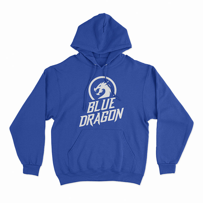 Blue Dragon Hoodie for Men & Women - Stylish Zip Up Sweatshirt with Dragon Print | Perfect for Casual Wear, Street Fashion & Outdoor Activities