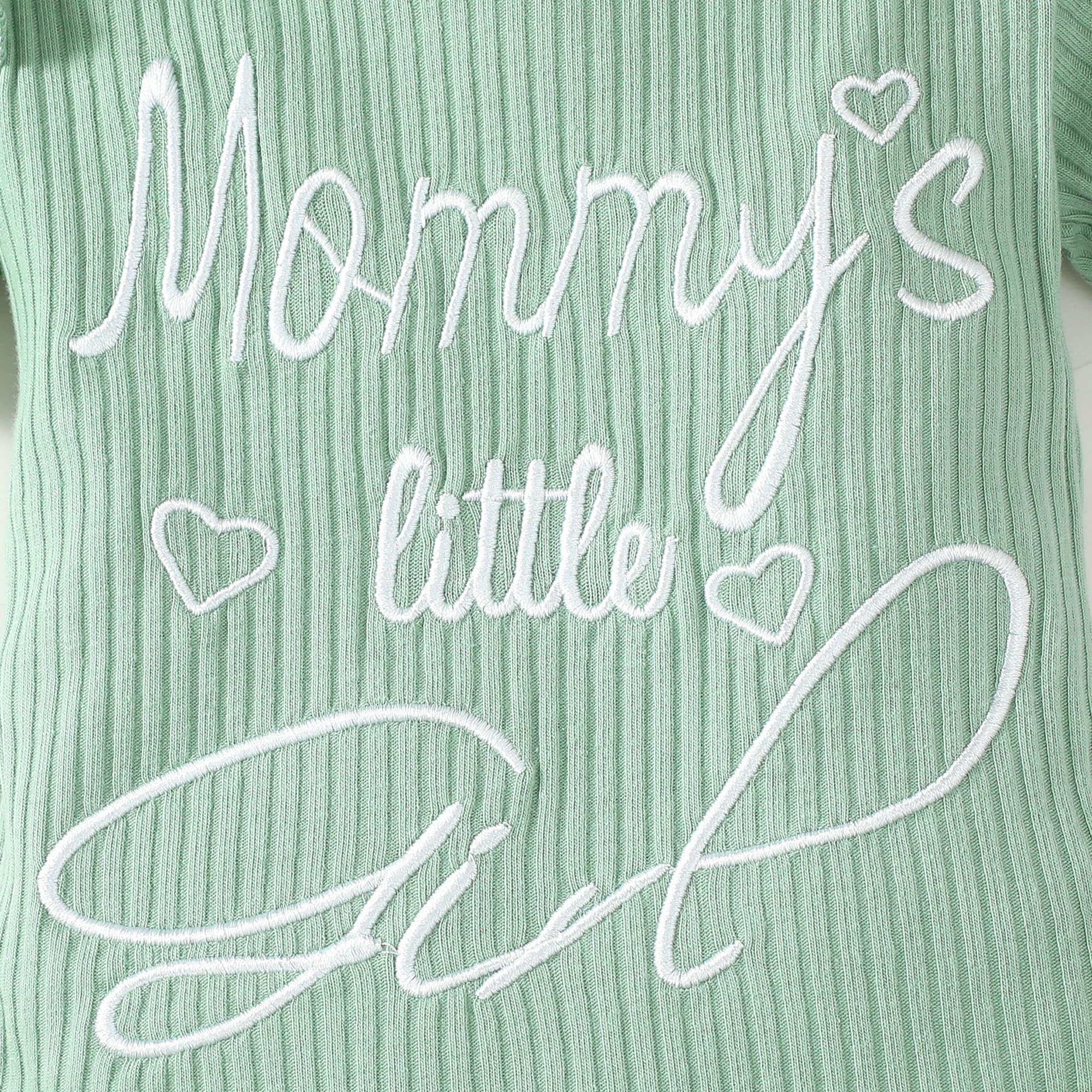 Adorable Infant Baby Girl Clothes Set - Soft Long Sleeve Romper & Pants Outfit for Newborns | Cozy Fall & Winter Baby Girl Fashion | Perfect for Family Photos, Holiday Outings & Nursery Wear