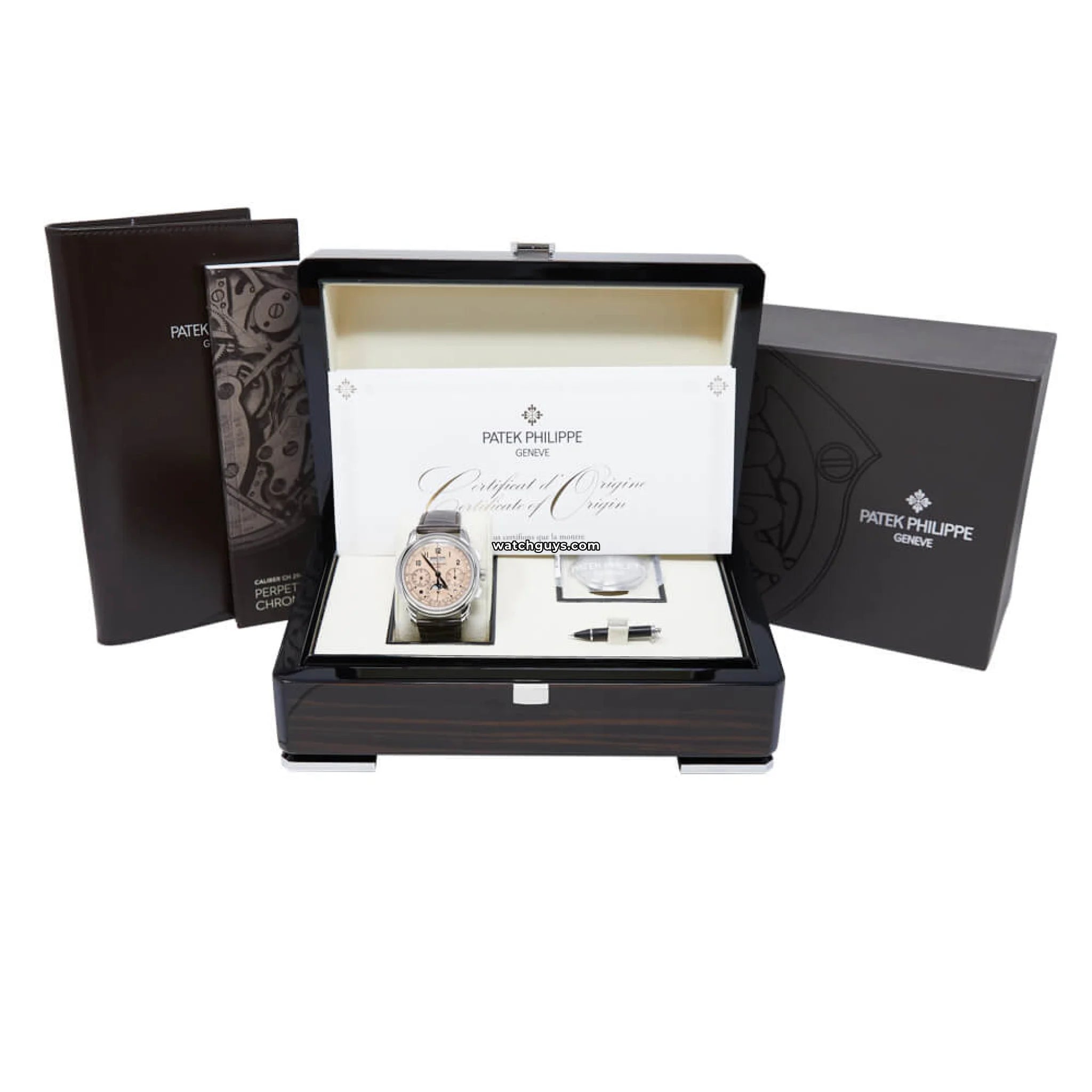 Patek Philippe Grand Complications 5270P-001 Platinum Perpetual Calendar Chronograph Men's Watch - Luxury Timepiece for Collectors & Special Occasions