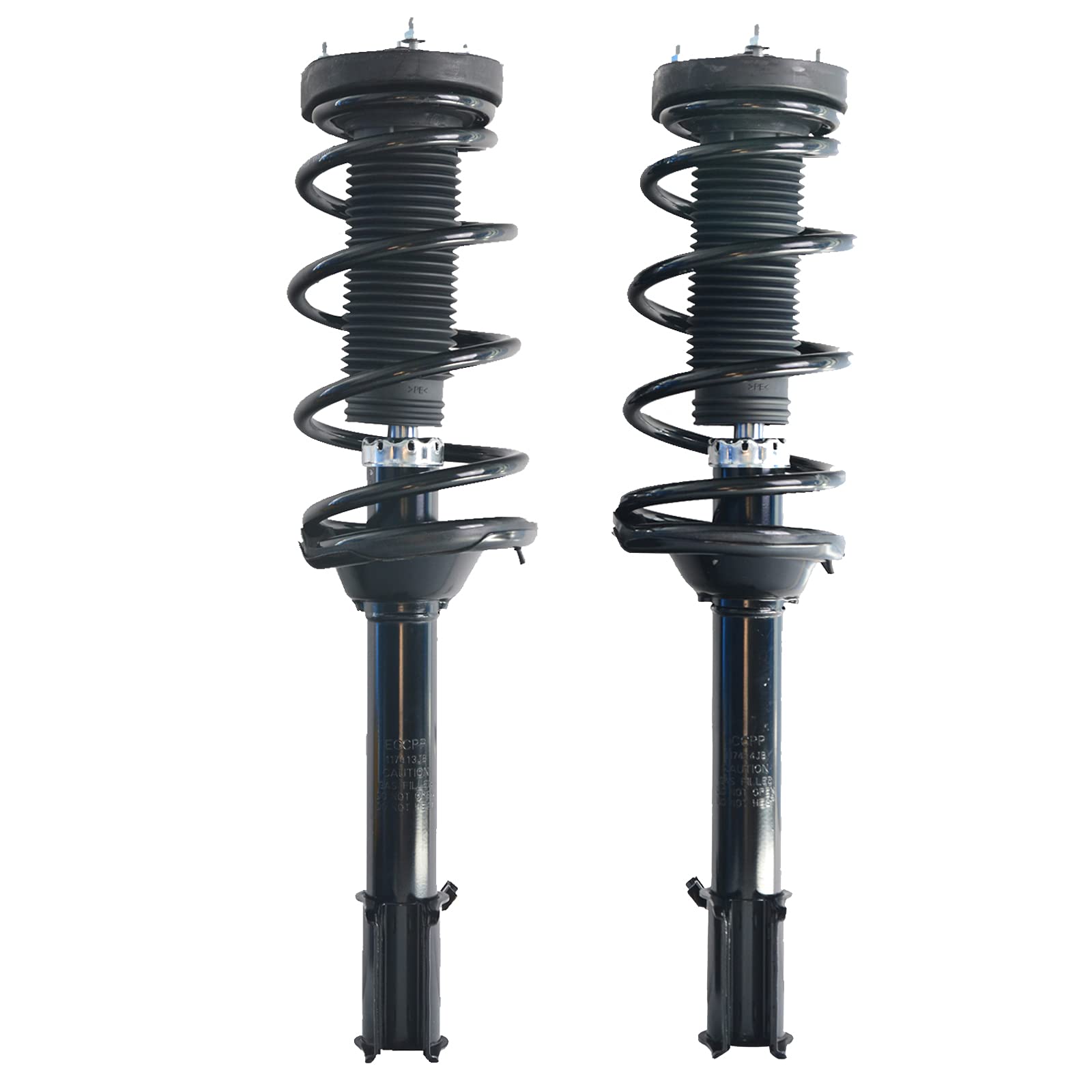 BROSCONE S0427-A0602 S0428-A0602 Complete Strut & Coil Spring Assembly Suspension Kit - Pair for 2003-2005 Subaru Forester - Front/Rear Driver & Passenger Side Replacement - Easy Installation for Smoother Ride on Rough Roads & Off-Road Adventures