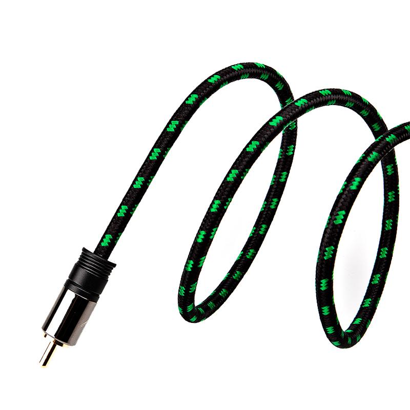 High-Quality Cayin CS 30TCR USB Type C to RCA Coaxial Audio Cable - Perfect for DAC, Hi-Fi Systems & Home Theater Setups