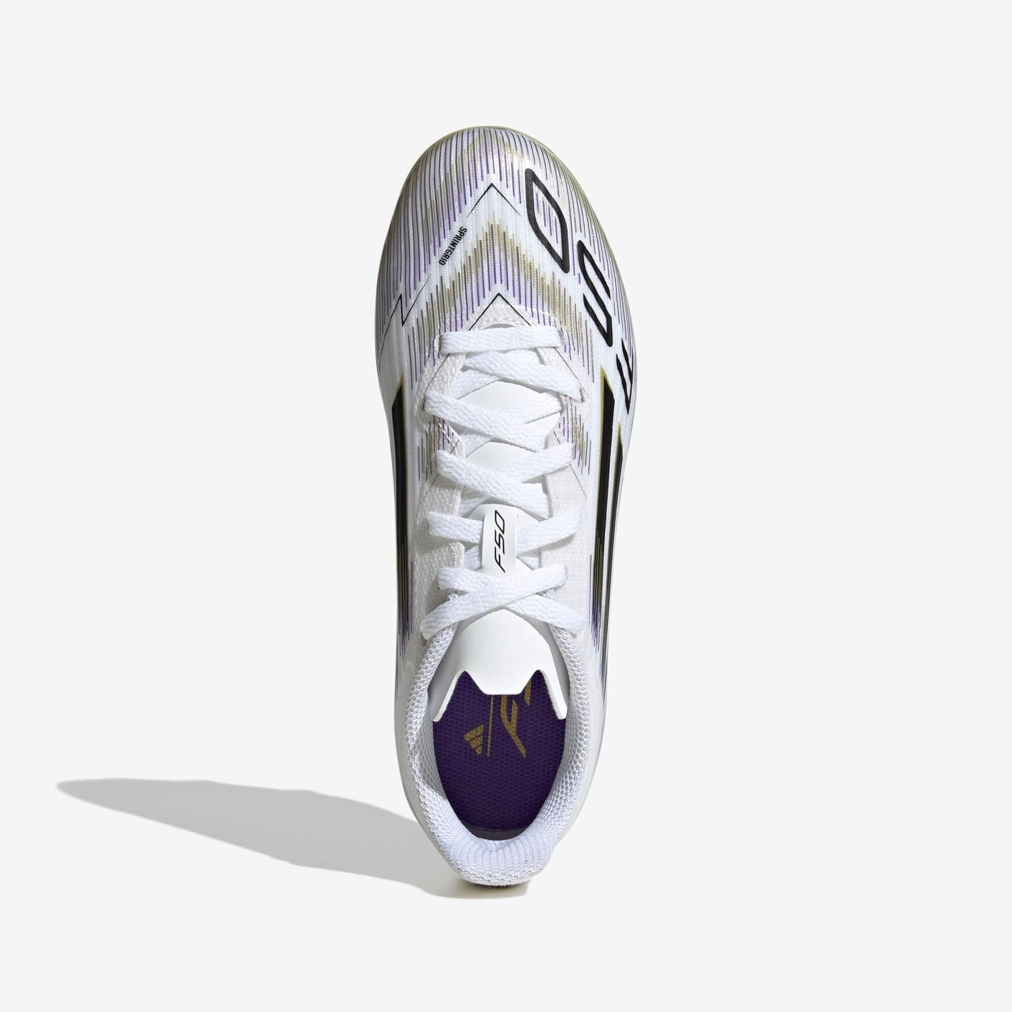 adidas Jr. F50 League Soccer Cleats for Youth - Lightweight Football Shoes for Kids - Perfect for Training & Matches on Grass Fields