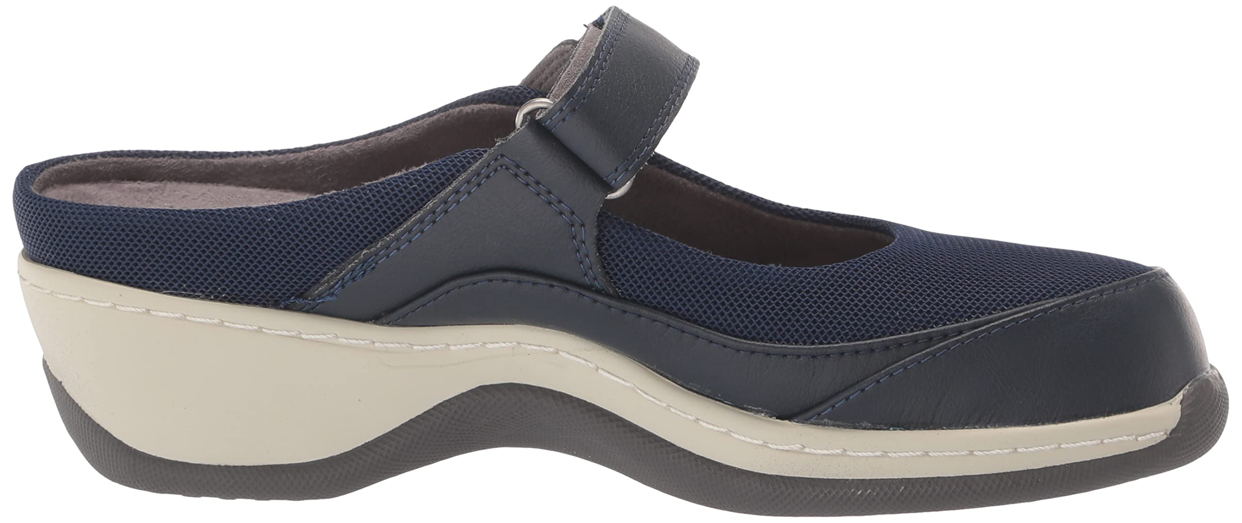 Trotters Women's Mary Jane Sneaker Mule - Comfortable Slip-On Shoes for Women, Navy Blue, Size 10 | Casual Walking, Office Work & Everyday Wear