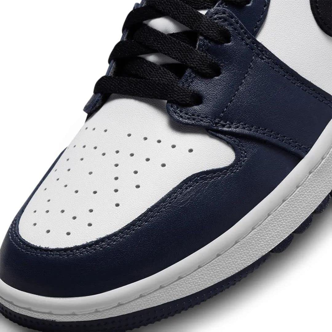 AIR Jordan 1 Low G Golf Shoes for Men - White/Black DD9315-110 | Comfortable Spiked Golf Sneakers for Course & Casual Wear