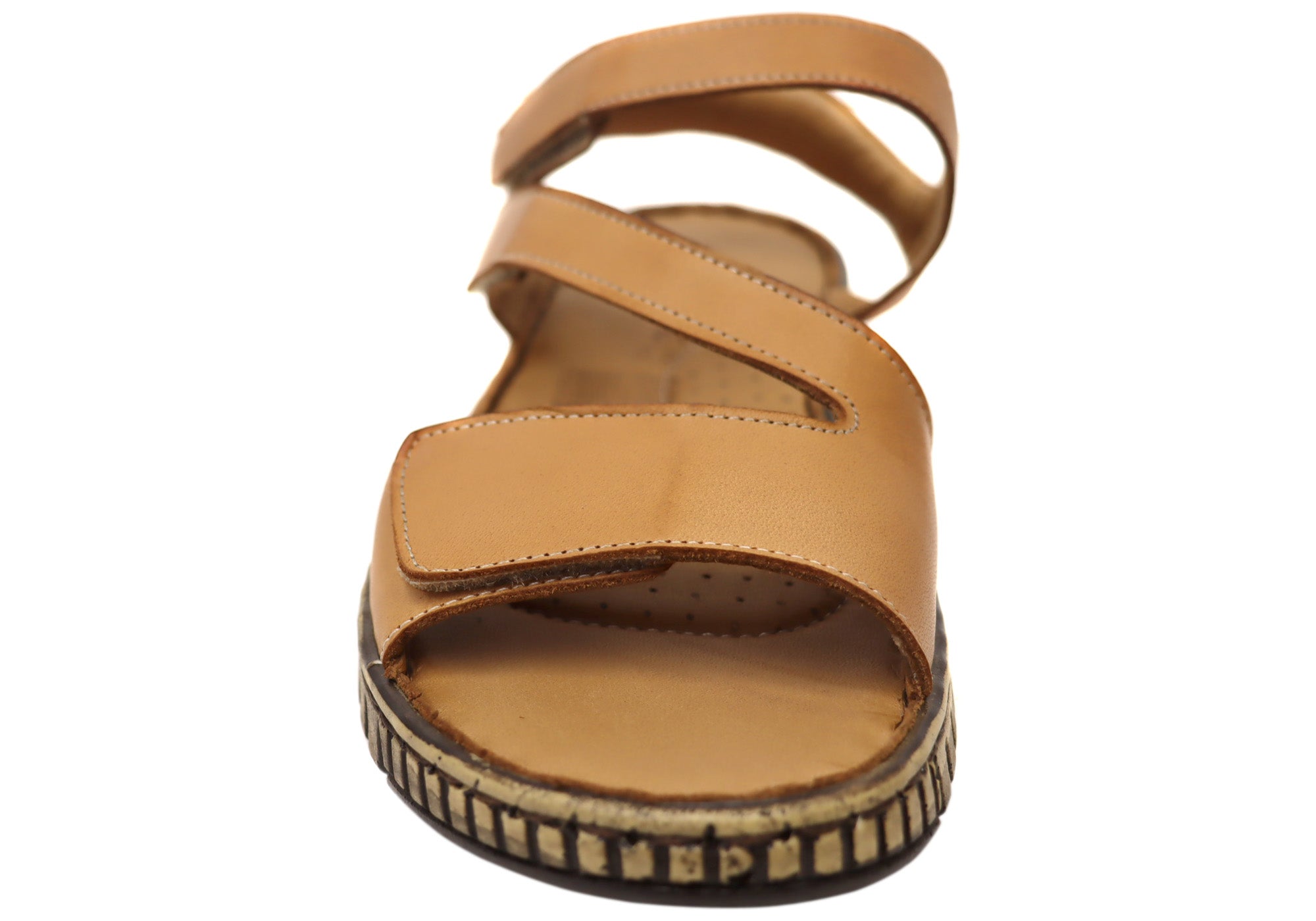Orizonte Brookdale Women's Comfortable Adjustable Leather Sandals - European Style for Walking, Travel & Casual Wear