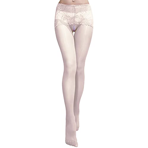 White,open Crotch