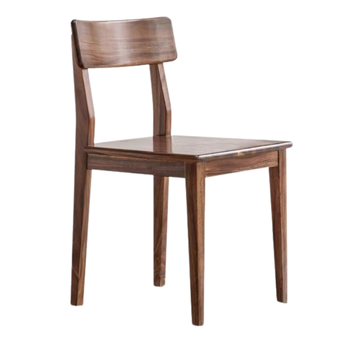 17.3x17.3x30.7 inch/ 44x44.8x78сm/ Walnut color/ 4 pcs South American walnut chair
