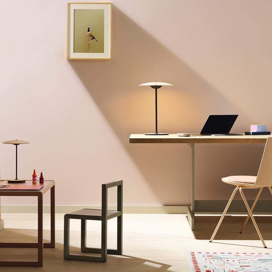 Ginger Table Lamp - Modern LED Night Light for Bedroom, Living Room, and Office - Warm White Light for Relaxation and Ambience
