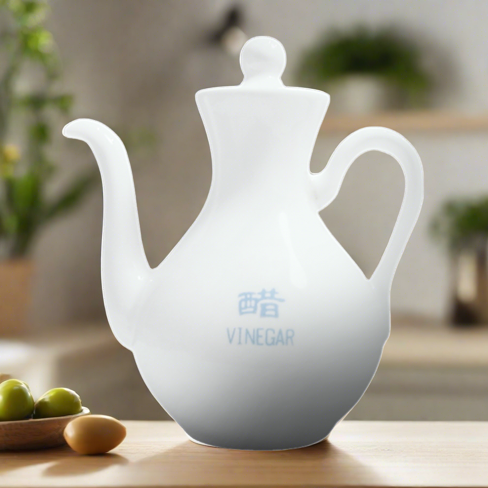 Imperial White 5 Oz Vinegar Pot - Cameo 210 15V Ceramic Condiment Bowl (12/Case) - Perfect for Restaurants, Catering & Home Kitchen Use