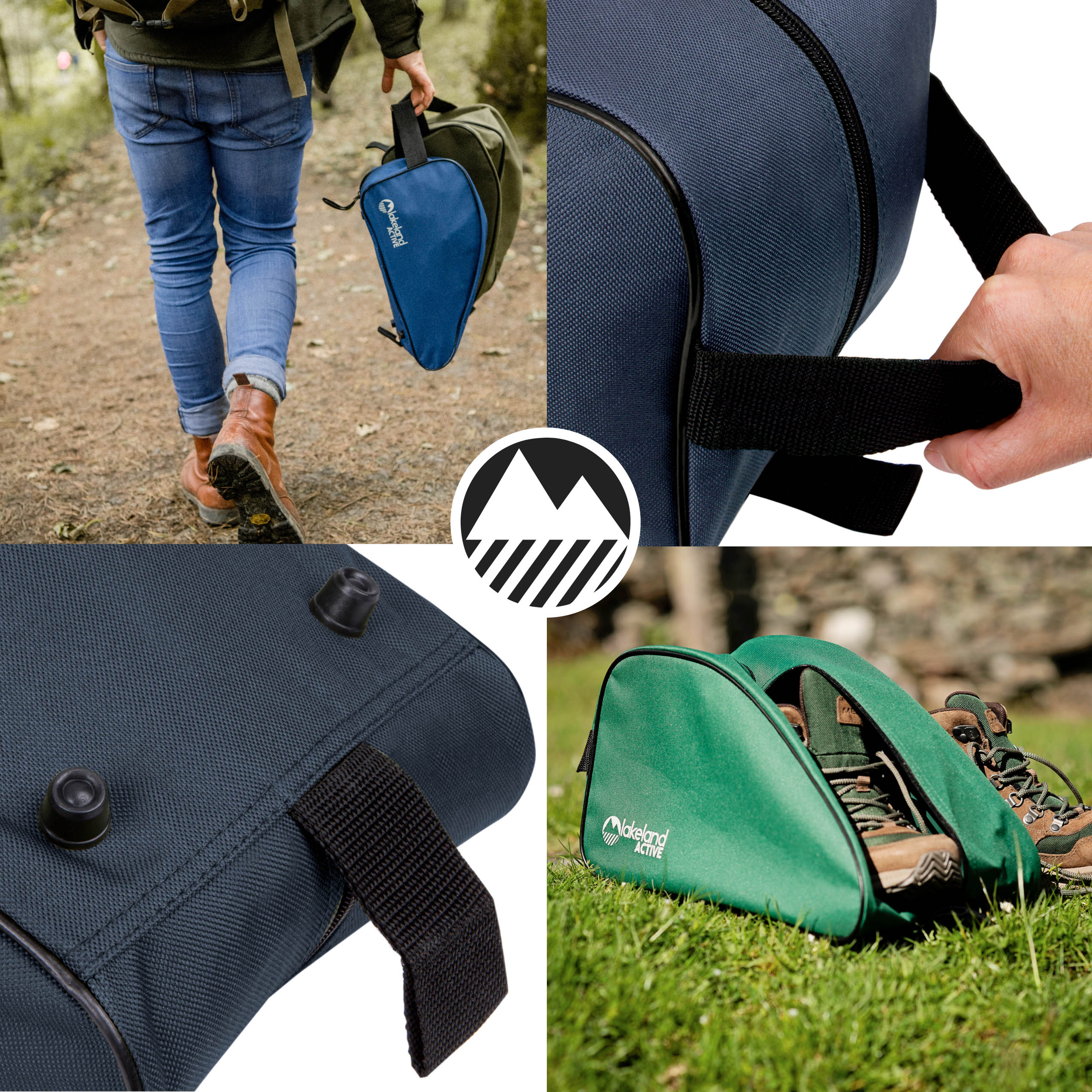 Waterproof Boot Bag for Women & Men - Durable & Lightweight Hiking Shoe Storage - Perfect for Travel, Camping & Outdoor Adventures