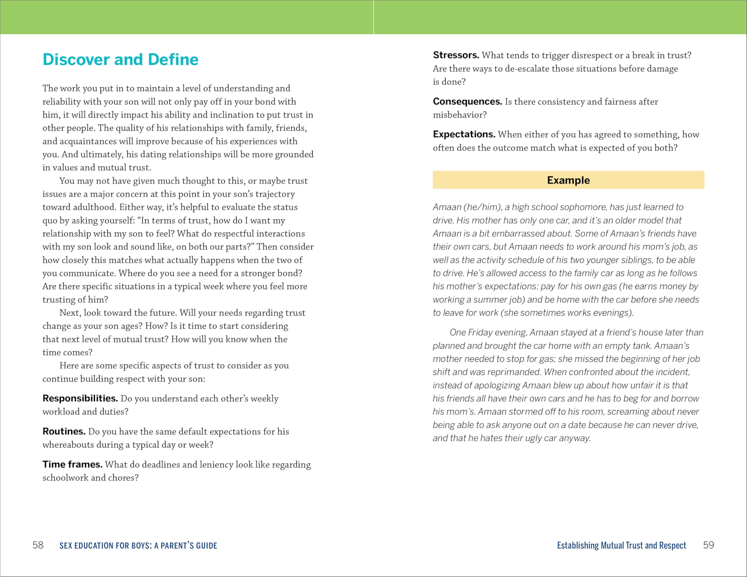 Sex Education for Boys: A Parent's Guide to Puberty, Relationships & Healthy Development | Practical Advice for Teens & Preteens | Home & School Learning Resource