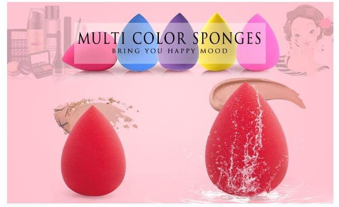 FOZZBY 12Pcs Makeup Brush Set with Beauty Blender - for Professional & Home Makeup
