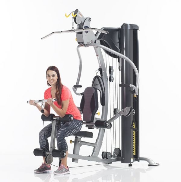 TuffStuff AXT 225R Classic Home Gym System - Full Body Workout Equipment for Strength Training | Perfect for Home Gym, Garage & Small Spaces