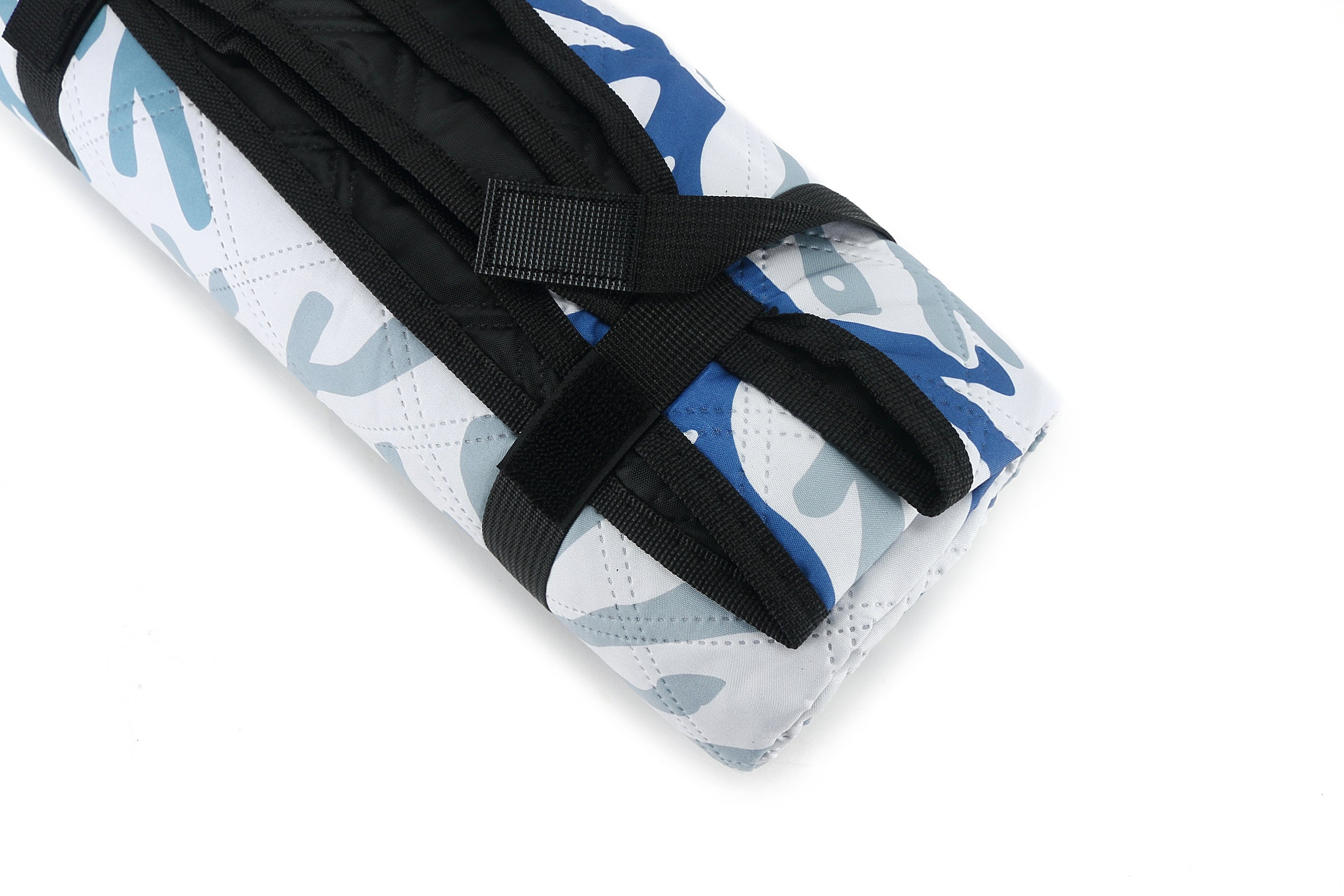 Premium Coral Blue Beach Mat - Waterproof, Sand-Resistant & Portable for Outdoor Picnics, Camping, and Beach Vacations