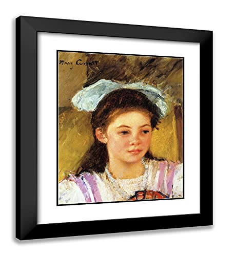 Black Modern Wood Frame with Double Matting