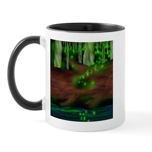 White/Black Inside - Mystic Forest Mug