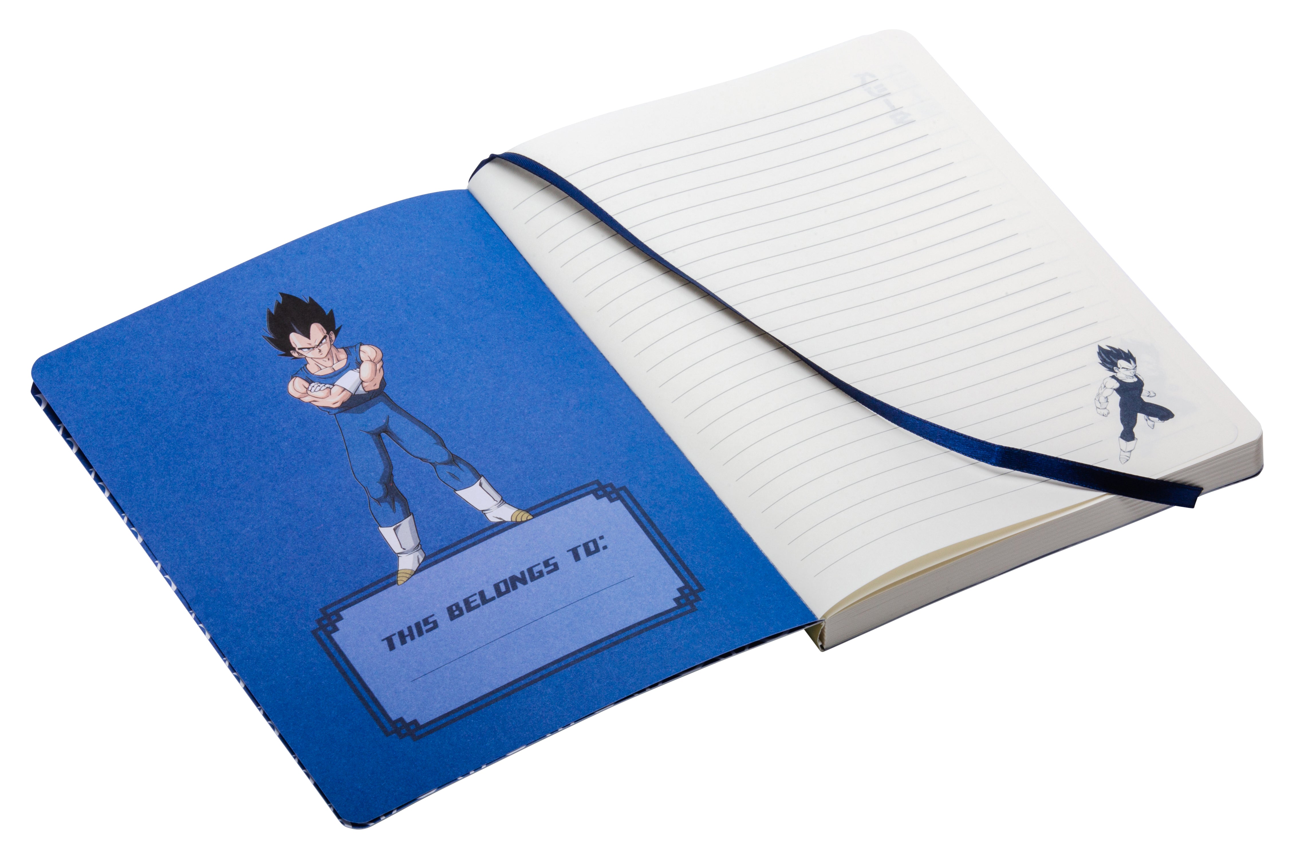 Dragon Ball Z Vegeta Anime Softcover Notebook - Perfect for School, Office, and Anime Fans Collection