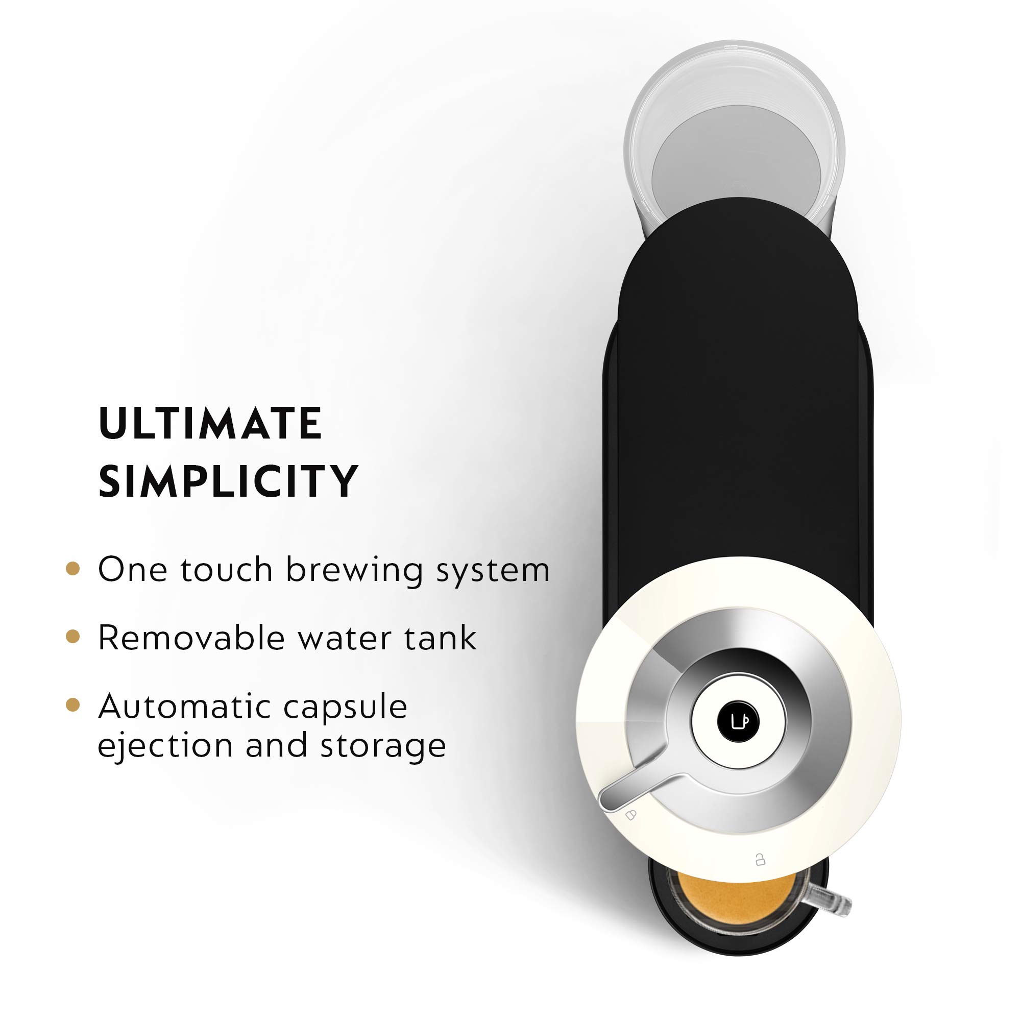 De'Longhi Nespresso Vertuo Next Single-Serve Coffee & Espresso Maker - Compact White Machine with One-Touch Brewing for Home, Office & Small Spaces - Perfect for Espresso, Lungo & Coffee Lovers