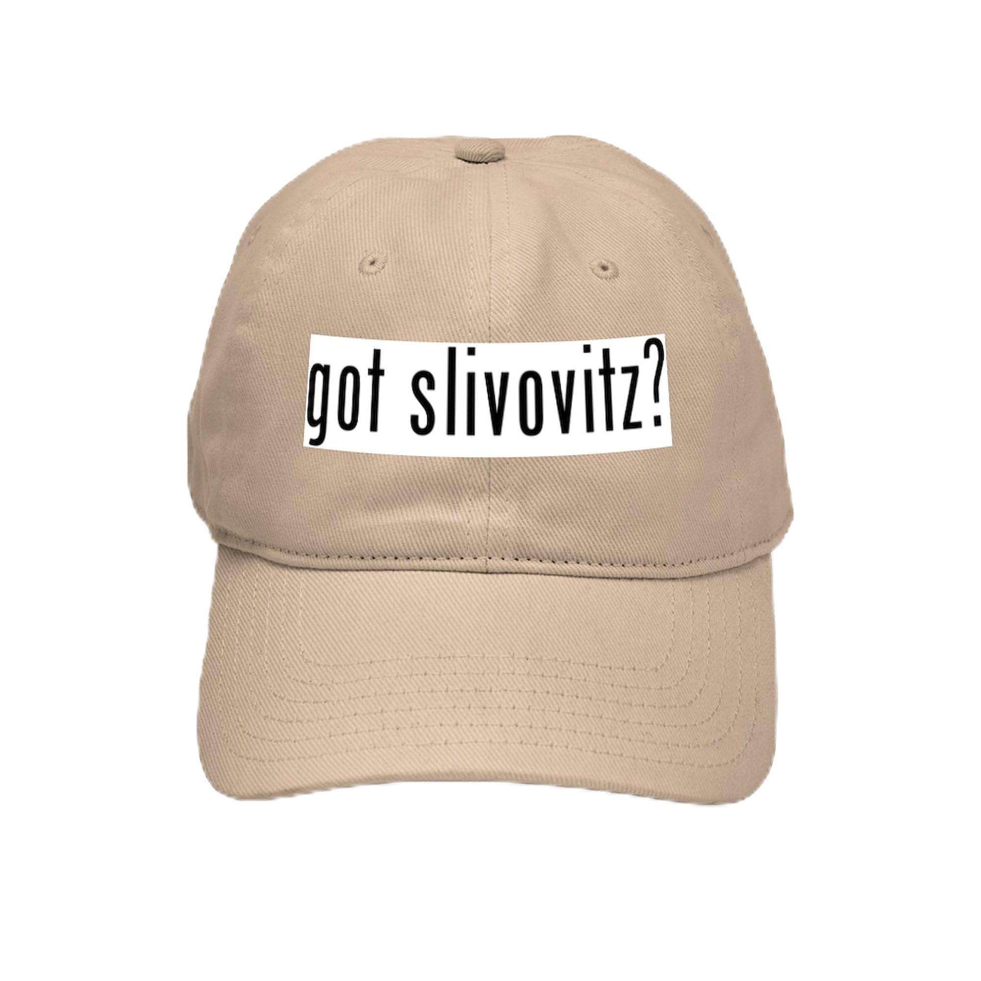 Slivovitz Adjustable Baseball Cap - Perfect for Bars & Festivals