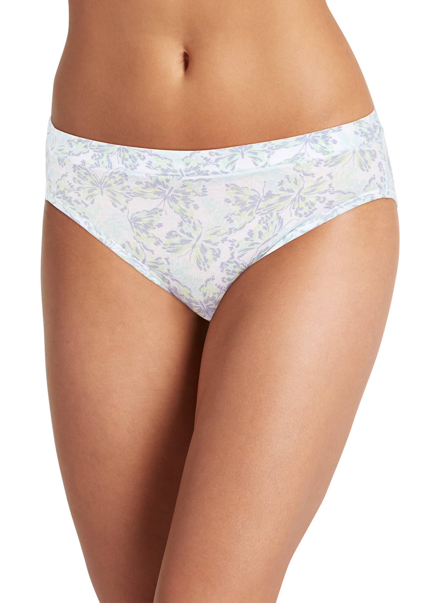 Jockey Women's Cotton Stretch Bikini Underwear - Soft Breathable Comfort Fit Panties for Everyday Wear, Yoga & Sleep