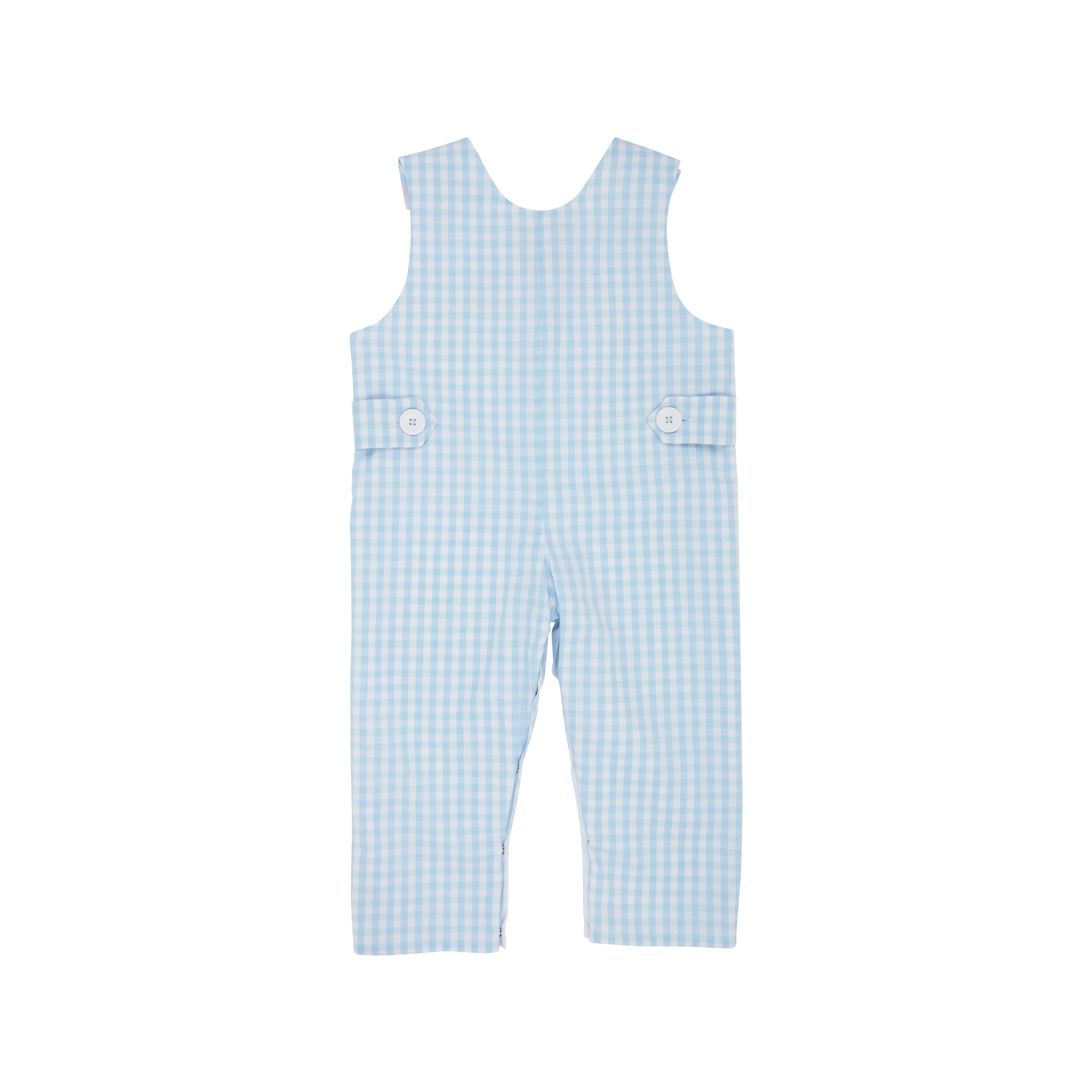 Beaufort Bonnet Lawson Longall in Buckhead Blue Gingham - Vintage Style Baby Girl Dress for Photoshoots, Parties & Special Occasions