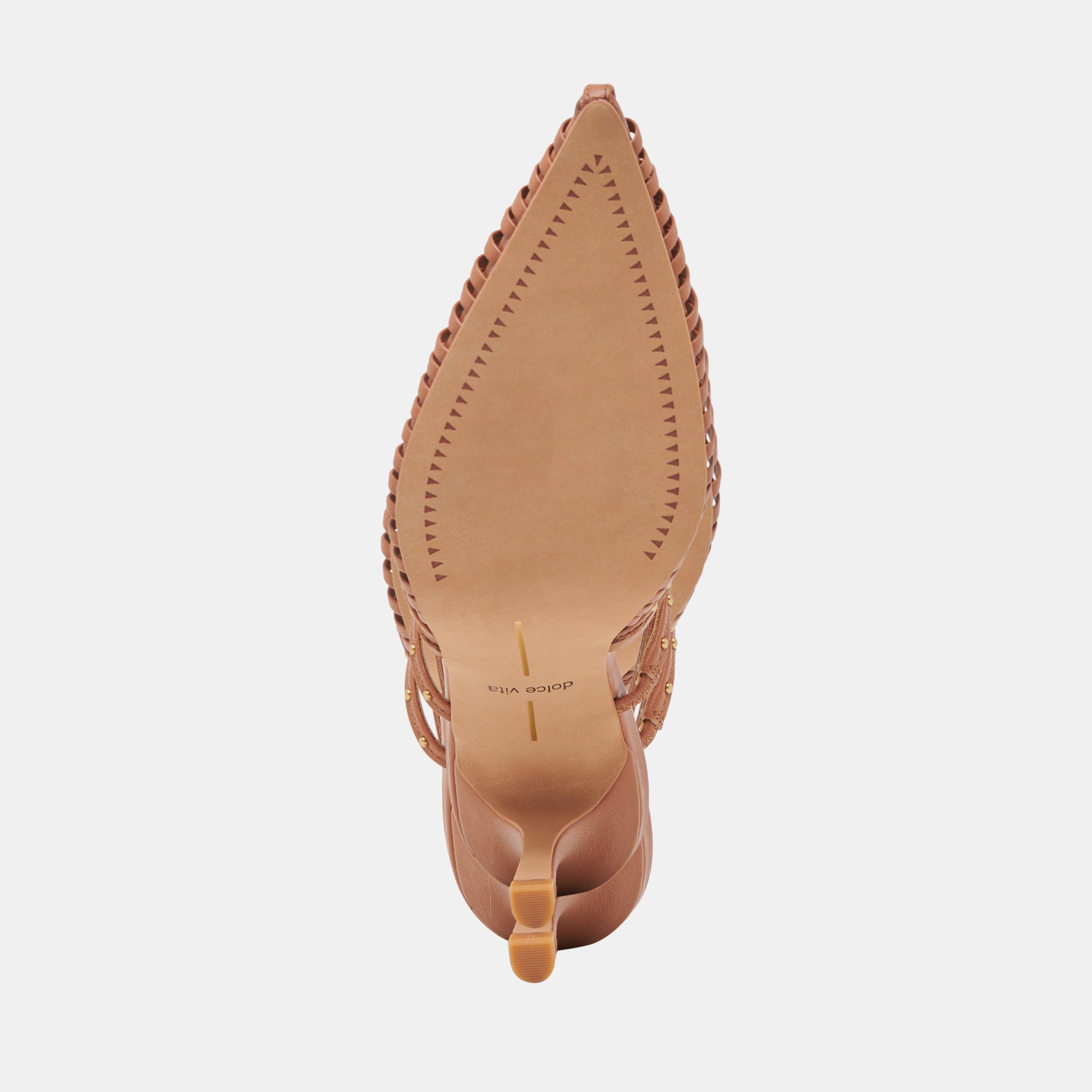 HENSAL Women's Saddle Leather Heels - Comfortable Low Block Heel Dress Shoes for Work, Party & Special Occasions