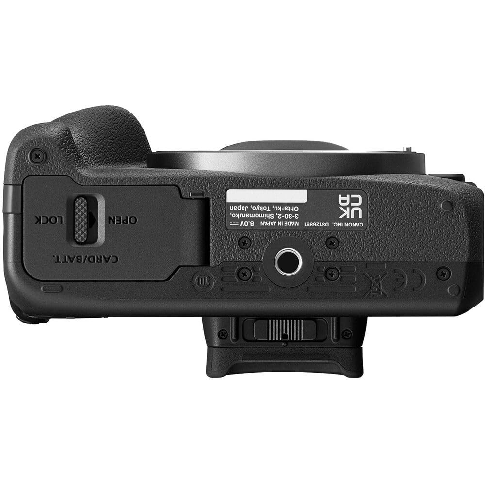 Canon EOS R100 Mirrorless Digital Camera Kit - 24.1MP, 4K Video, RF Mount (Renewed) with Camera Bag, 64GB SD Card, Extra Battery, Charger, Tripod & Cleaning Kit - Perfect for Travel, Vlogging & Photography Enthusiasts