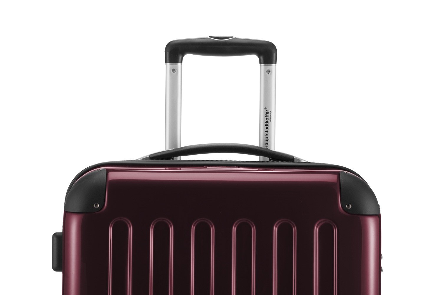 Premium Hauptstadtkoffer 3-Piece Luggage Set - Durable Burgundy Spinner Suitcase for Travel with TSA Lock | Business Trips & Family Vacations