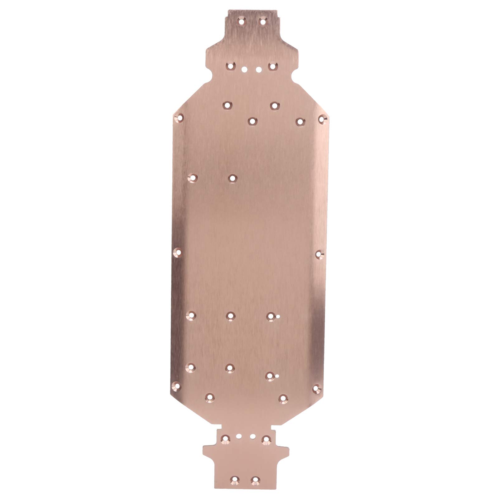 WLtoys 124019 RC Car Aluminum Alloy Chassis Bottom Plate Upgrade - Durable Metal Replacement Part for RC Remote Control Vehicles - Perfect for Off-Road Racing & DIY Car Modifications