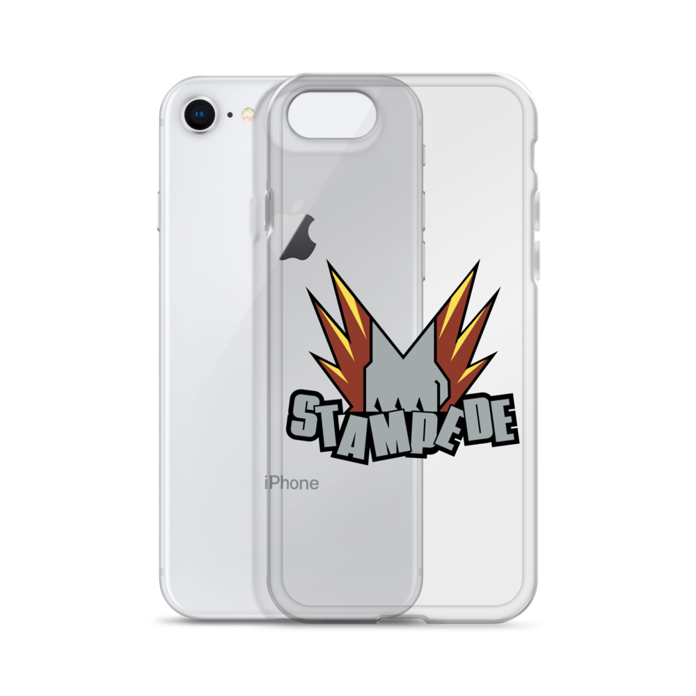 Zoo Jitsu Fighters Stampede iPhone Clear Case - Durable Protective Cover for iPhone 11/12/13/14/15 Pro Max - Slim Shockproof Phone Case for Everyday Use, Travel & Outdoor Activities