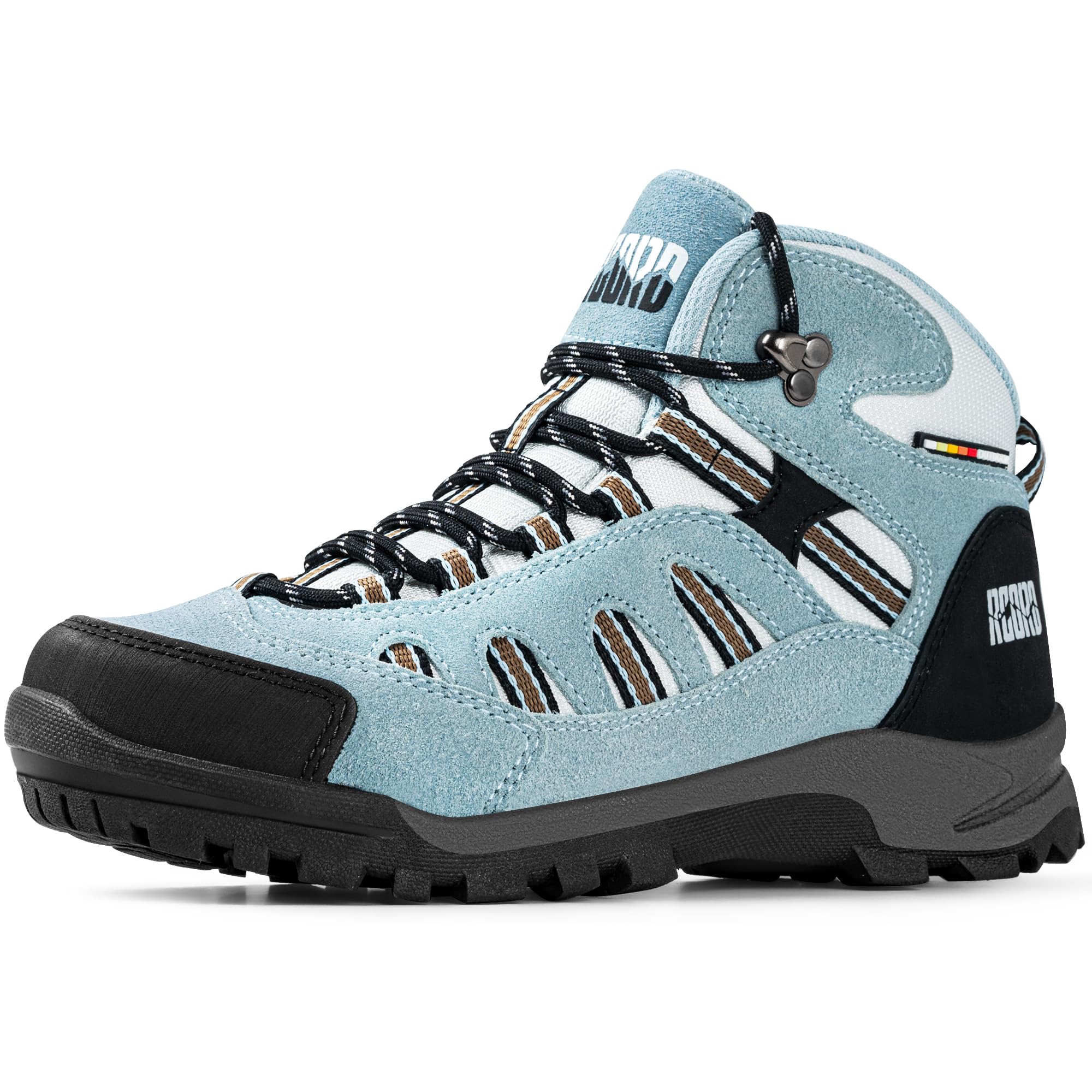 Women's Waterproof Lightweight Hiking Boots with Ankle Support - Breathable Non-Slip Outdoor Backpacking Shoes for Hiking, Camping & Trail Walking
