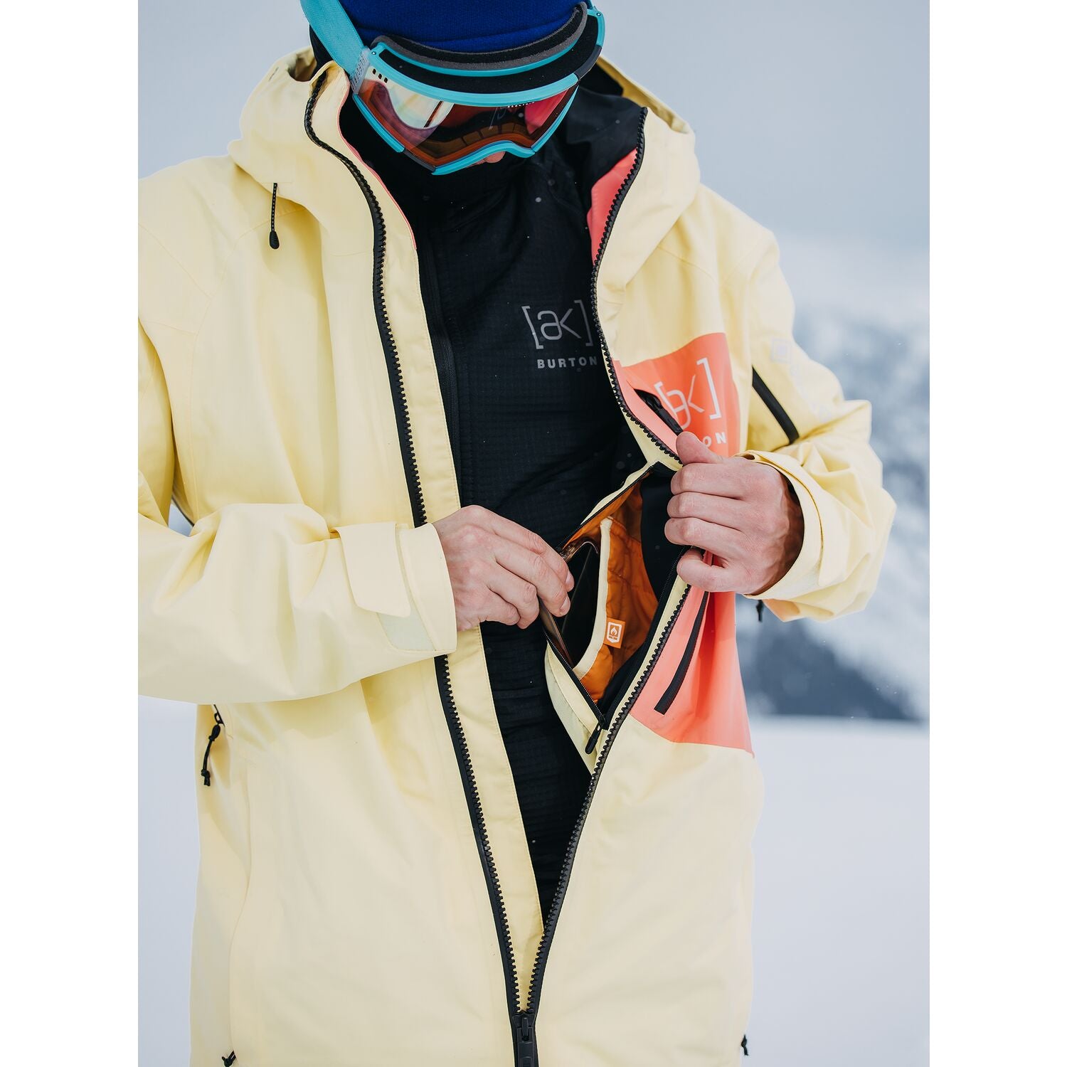 Burton AK Gore-Tex Cyclic Men's Waterproof Jacket 2024 - Lightweight Winter Snowboarding & Skiing Outerwear for Cold Weather Adventures
