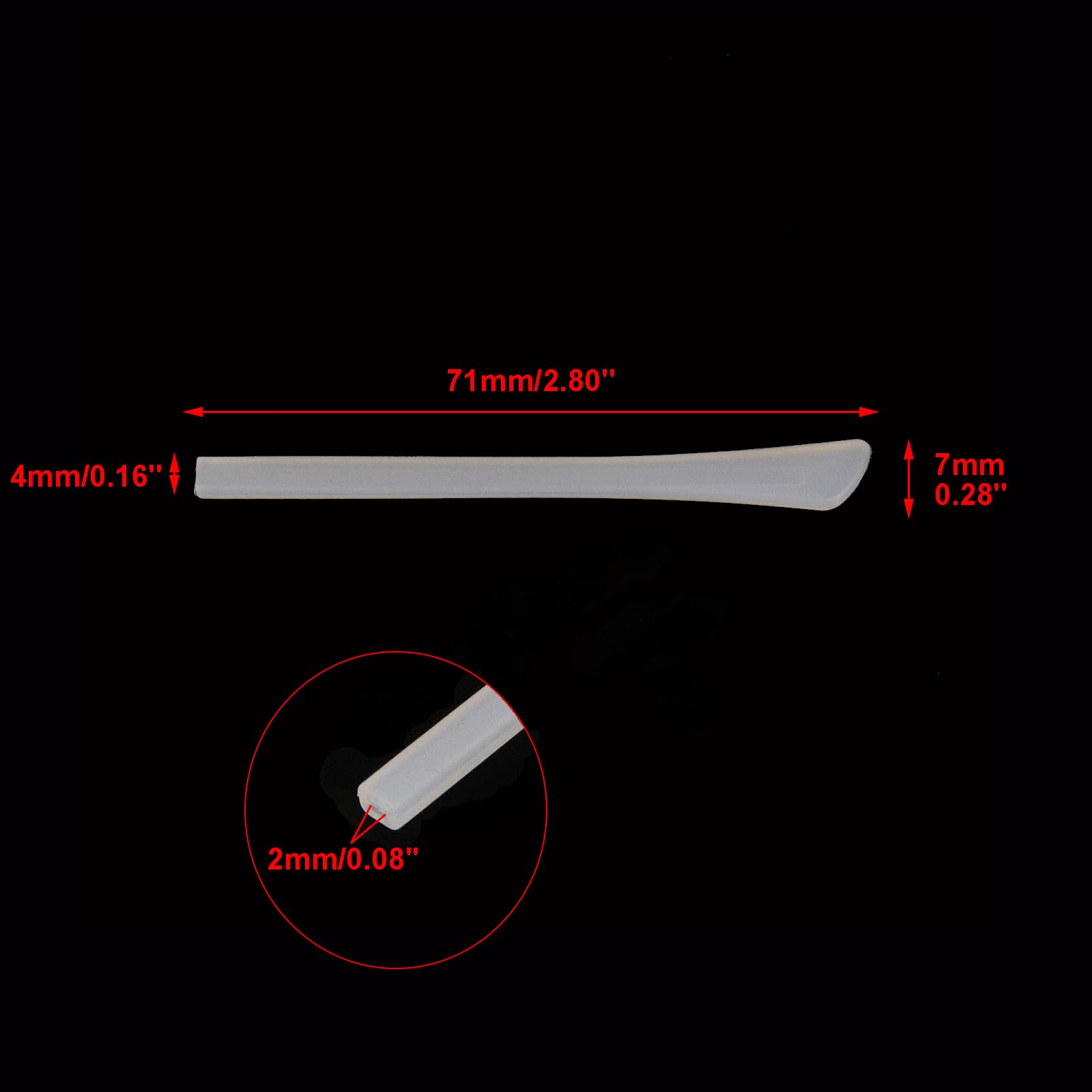Sscon Silicone Glasses Ear Hooks - Anti-Slip Eyewear Retainers & Comfortable Glasses Ear Covers for Sports, Reading & Outdoor Activities