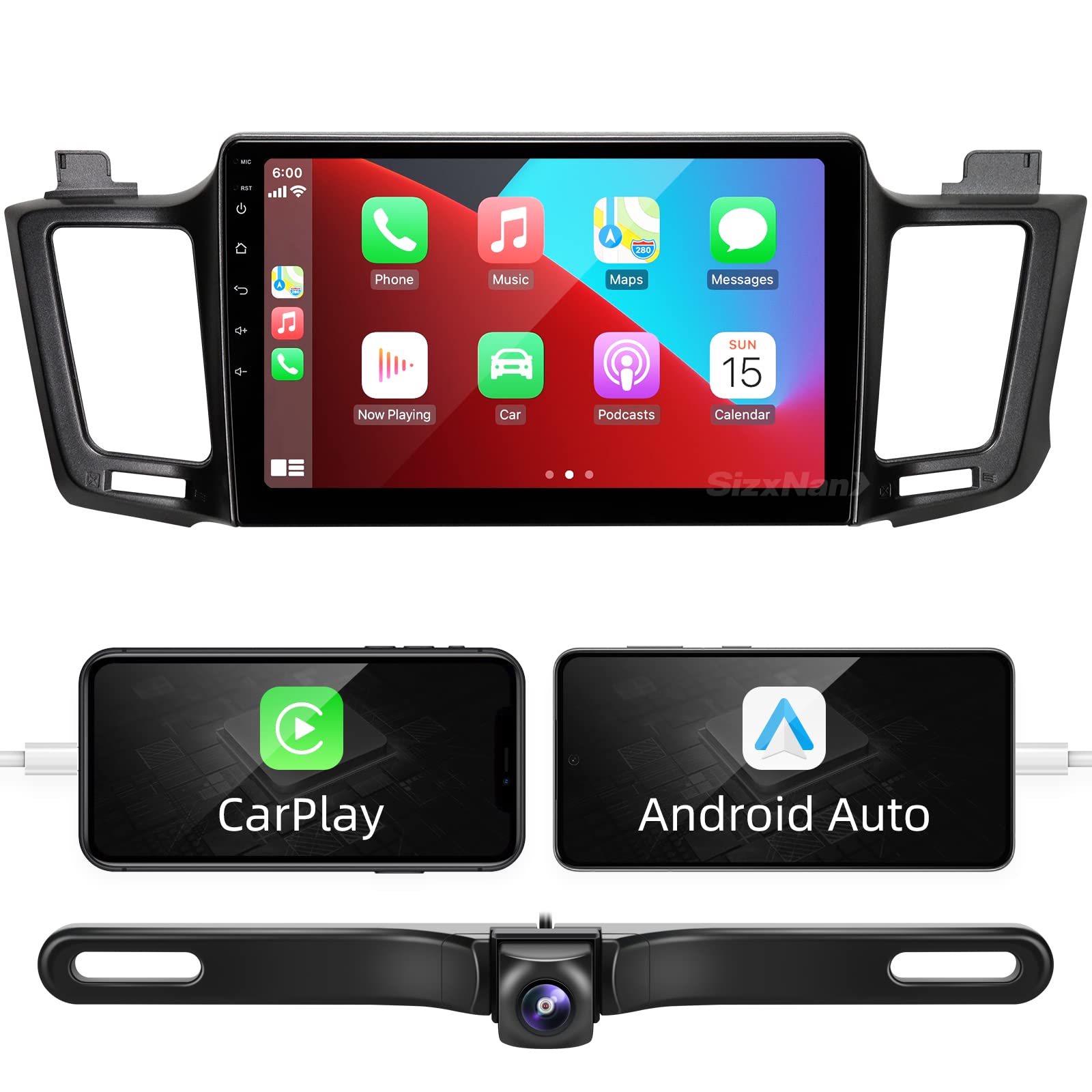 Upgrade Android Car Stereo for Toyota RAV4 2013-2018 | 9