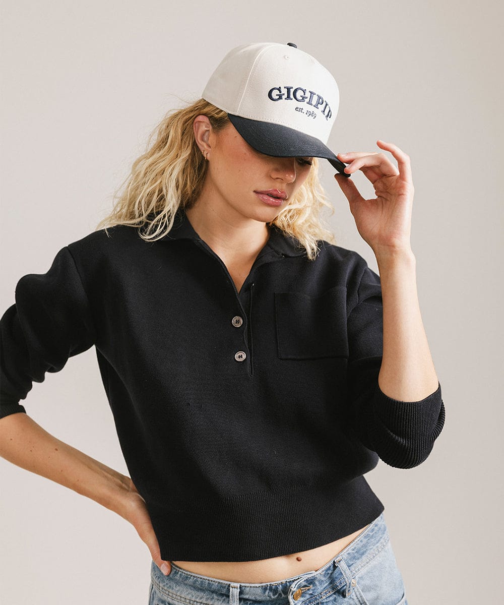 Gigi Pip Women's Vintage Trucker Hat - Adjustable Snapback Cap for Outdoor, Travel & Casual Wear