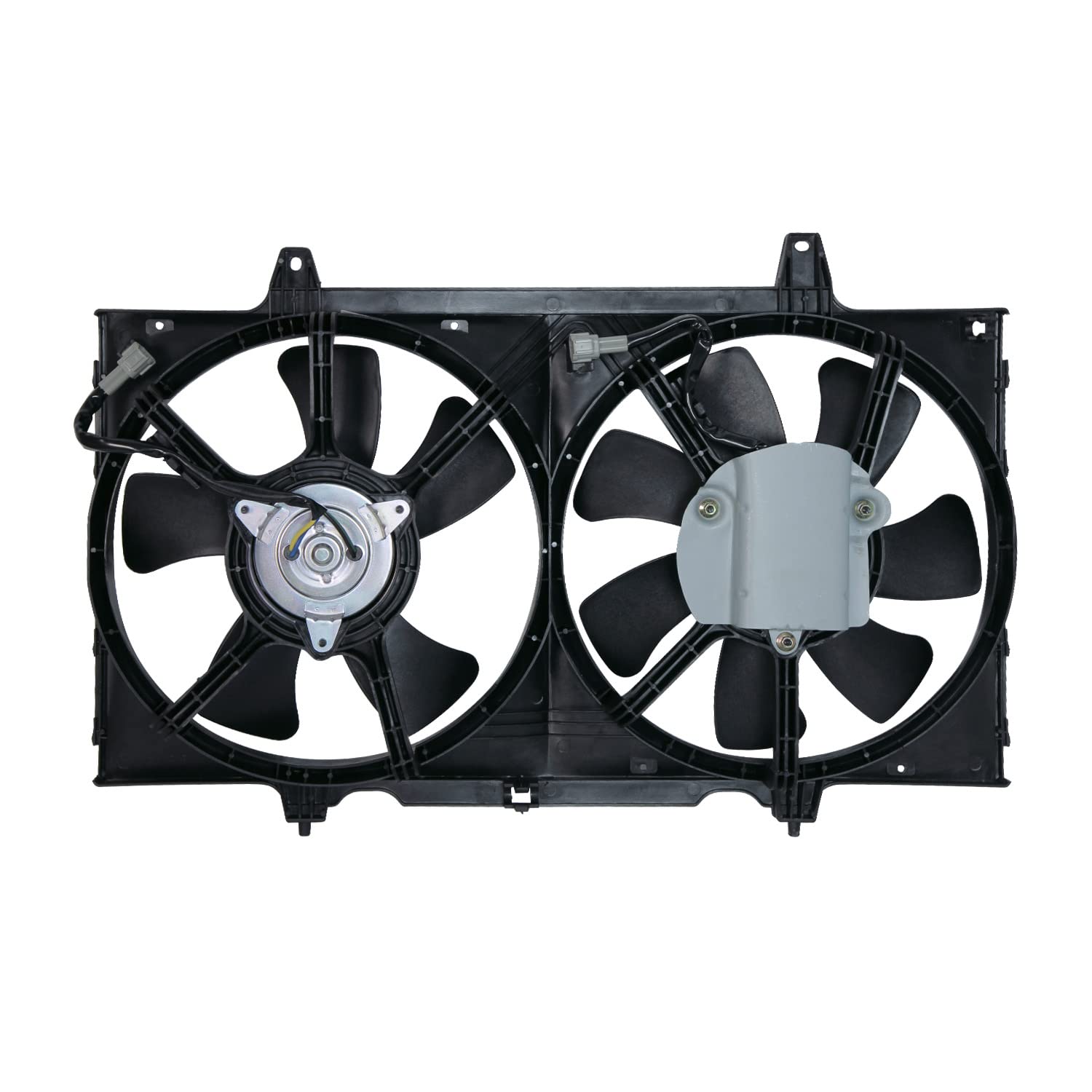 TYC 620040 Cooling Fan Assembly Compatible with 1998-2001 Nissan Altima - Black Replacement Radiator Fan for Engine Cooling - Perfect for Summer Driving & Overheating Prevention
