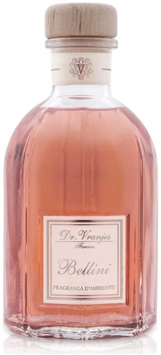 Premium Dr. Vranjes Bellini Reed Diffuser Set - 250ml Aromatherapy Oil for Home & Office | Luxury Scented Air Freshener for Living Room, Bedroom & Bathroom
