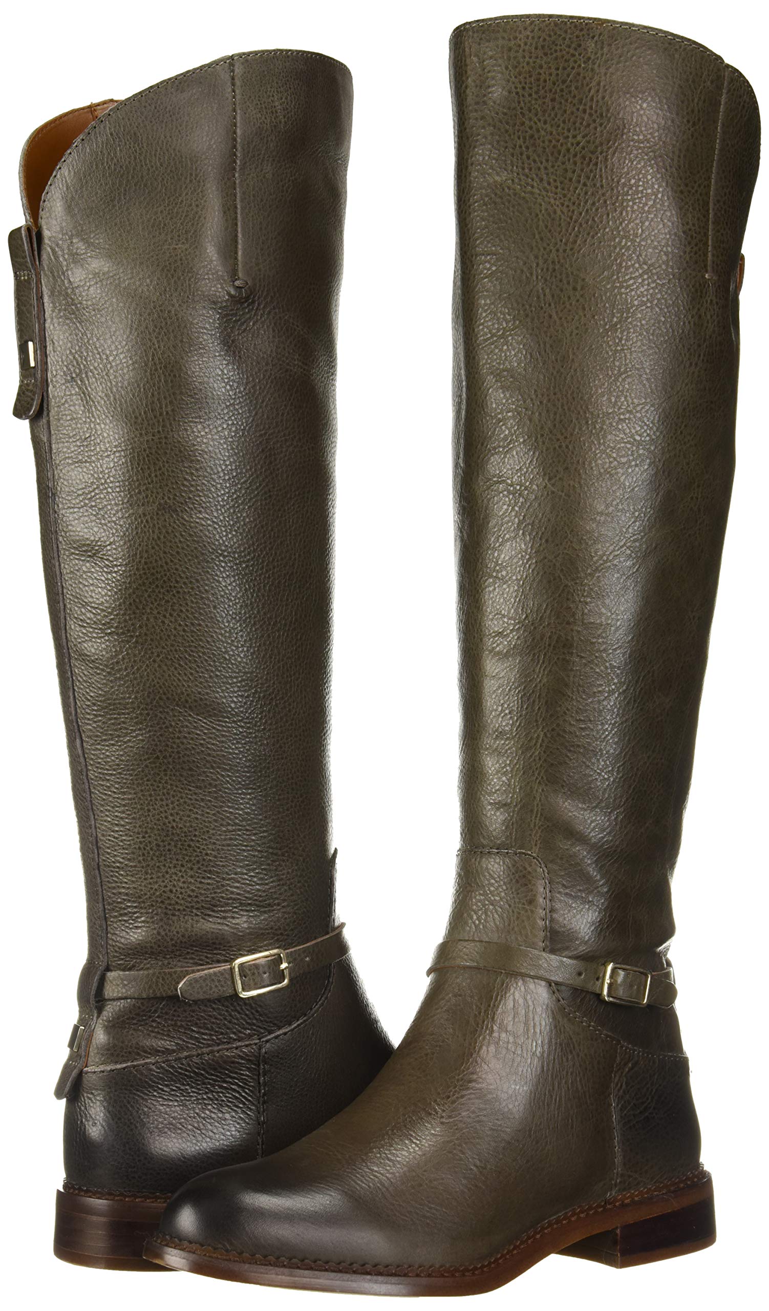 Franco Sarto Women's Haylie Knee High Boots - Stylish Leather Riding Boots for Women, Comfortable & Fashionable - Perfect for Fall, Winter & Office Wear