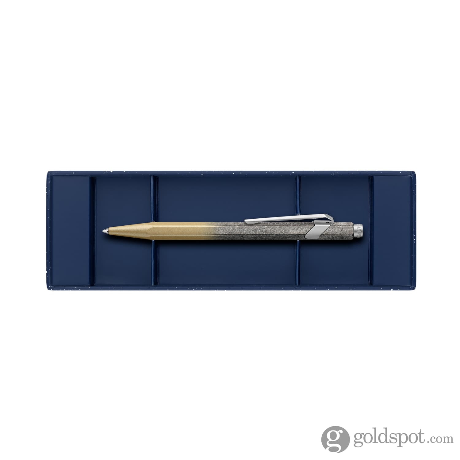 Premium Caran d'Ache 849 Ballpoint Pen in Cosmic Gold - Luxury Writing Instrument for Professionals, Gifts & Everyday Use