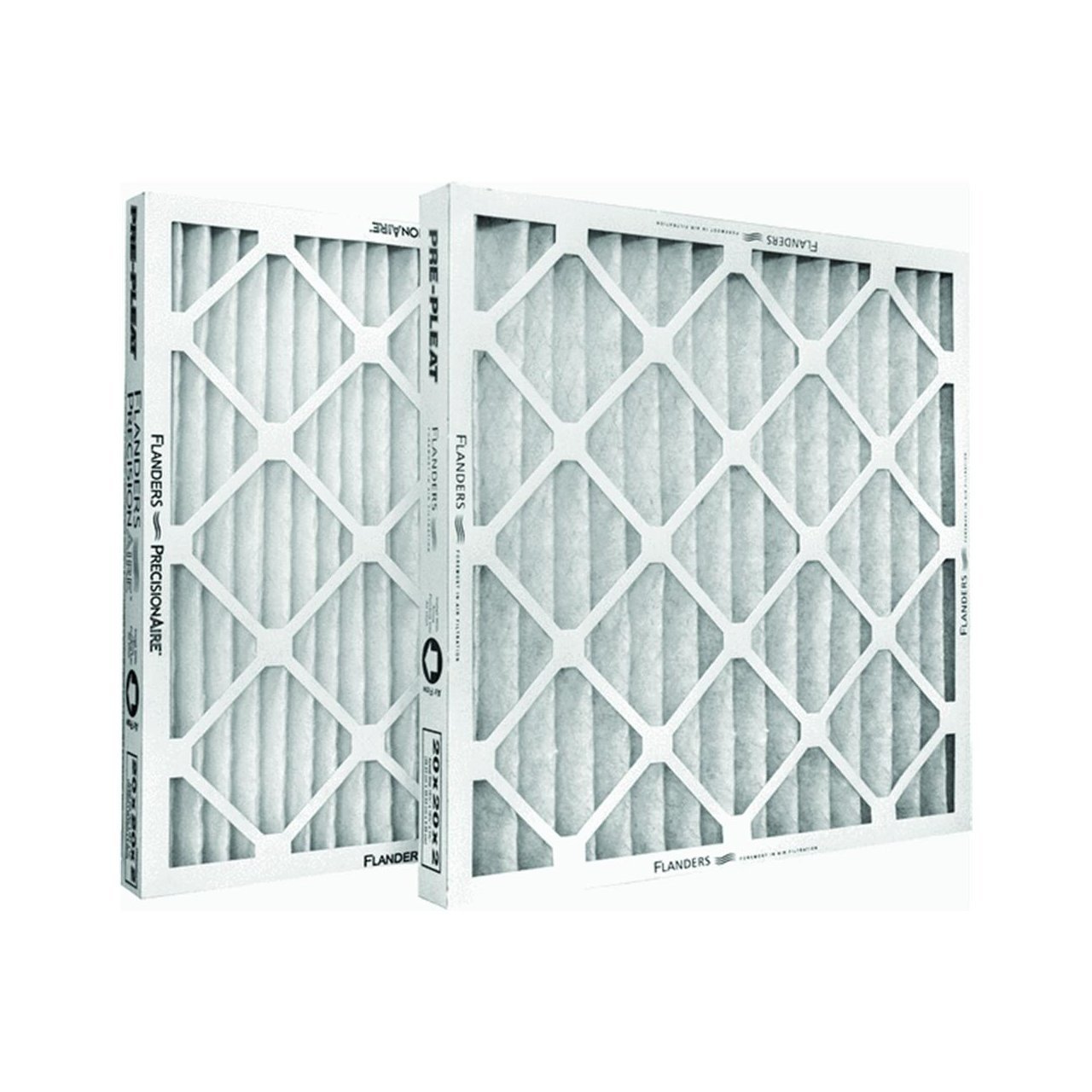 Precisionaire 80055.021625 Furnace Air Filter - 12 Pack | MERV 8, 16x25x1 Inch | Compatible with Most HVAC Systems - Ideal for Home, Office & Commercial Use
