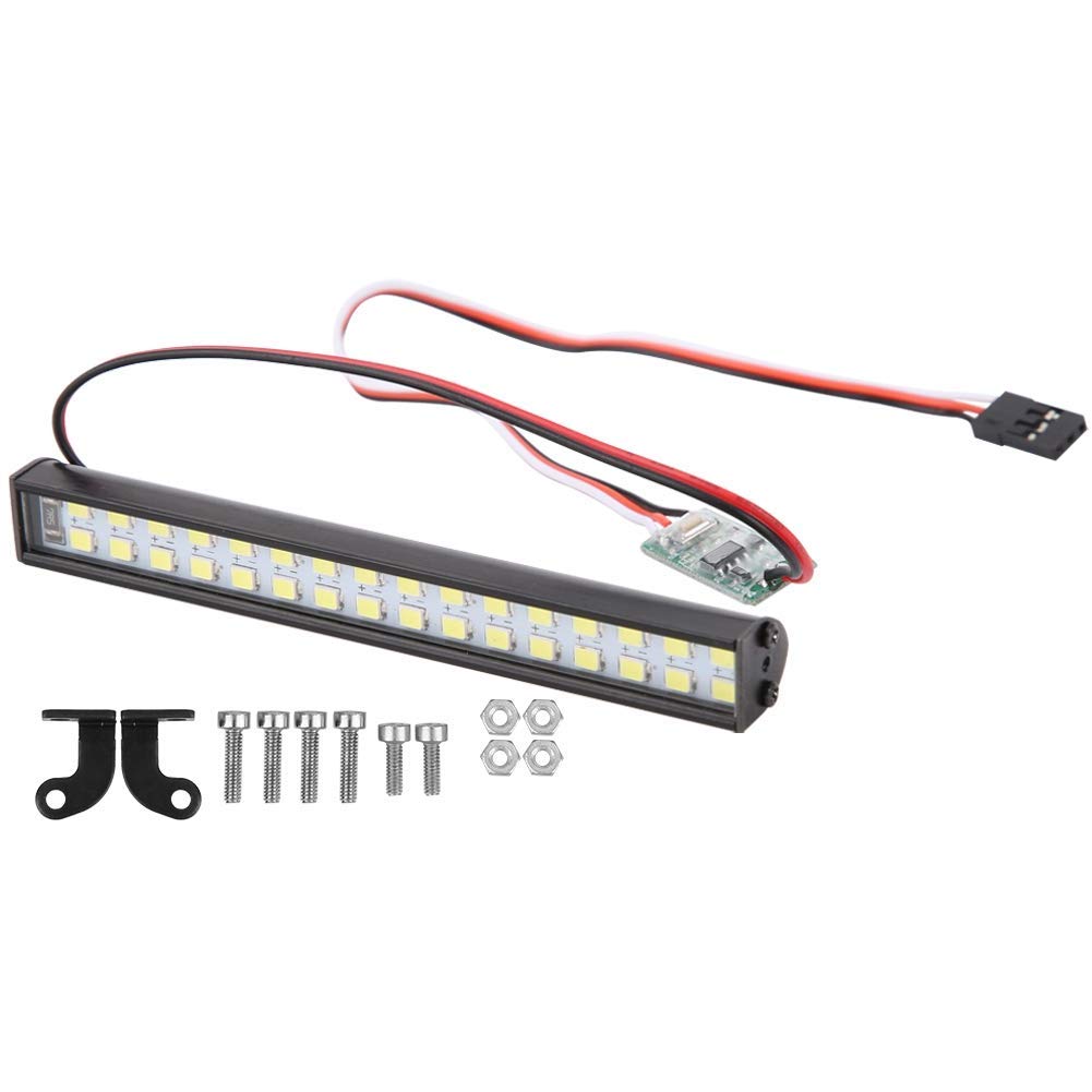 Dilwe 32-Piece Universal RC Car LED Light Bar - 100mm Length for RC Crawler Upgrades | Perfect for Off-Roading & Night Racing Accessories