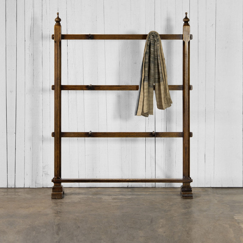 Stainless Steel Second Empire Clothes Drying Rack - Foldable Laundry Rack for Indoor & Outdoor Use - Perfect for Apartments, Balconies, and Small Spaces
