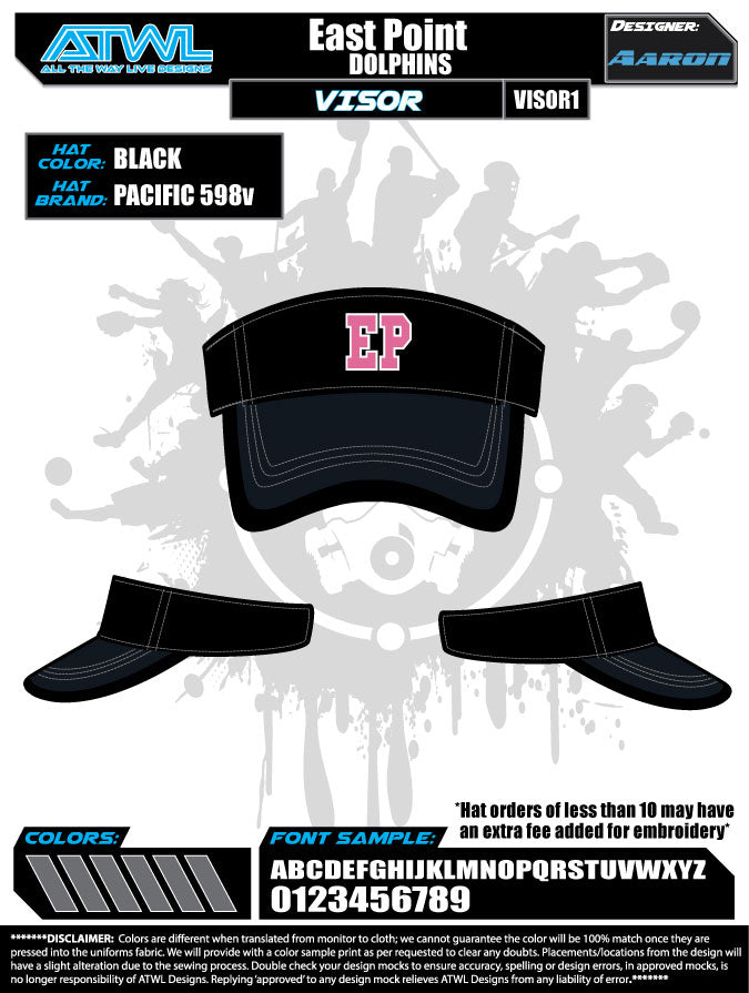 East Point Hats & Visors for Men and Women - UV Protection Outdoor Sun Hats for Running, Golf, Fishing, and Beach Activities